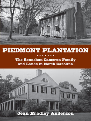 cover image of Piedmont Plantation